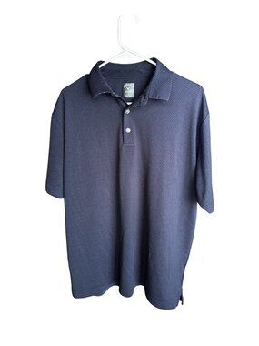 Callaway Polo Men's Large Navy Golf Short Sleeve Opti-Dri Casual Polo Shirt